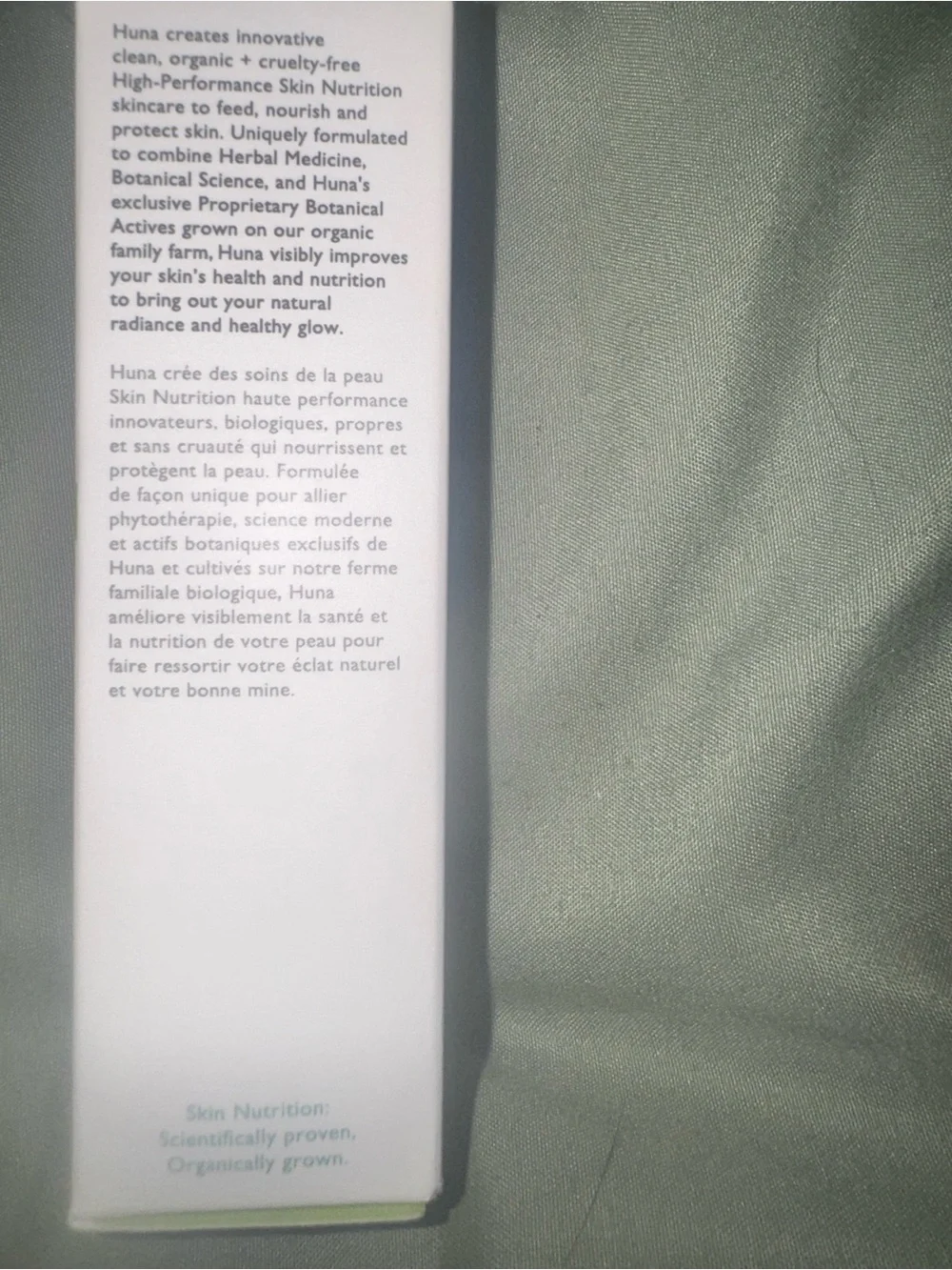 Huna Clarify Blemish-Control Face Serum – White/Green